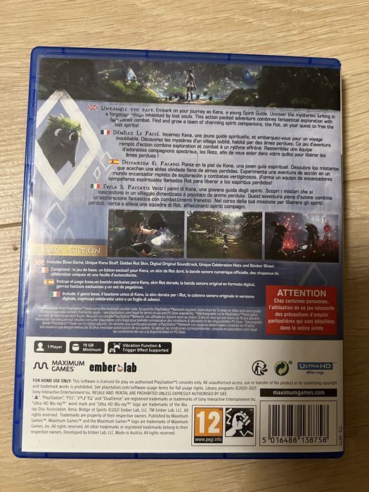 Kena bridge of spirits диск PS5