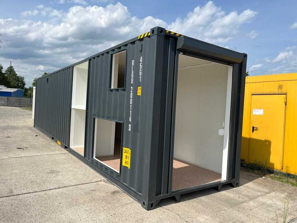 Kontener 40 stopowy modyfikowany  12 metrów (25m2)