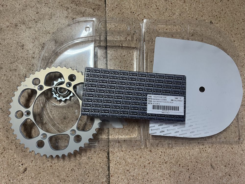 Zestaw napędowy KTM SX 13 Z / 48 Z