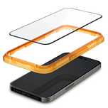 Szkło hartowane Spigen ALM Glass FC na iPhone 14 Pro - czarne 2 szt.