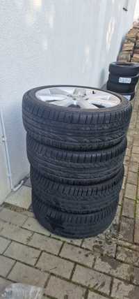 Felgi aluminiowe 17 toyota i opony Bridgestone Potenza RE050A 205/45 R