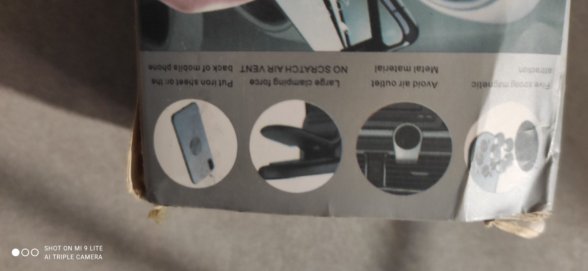 Magnetyczny uchwyt na telefon, magnetic car holder