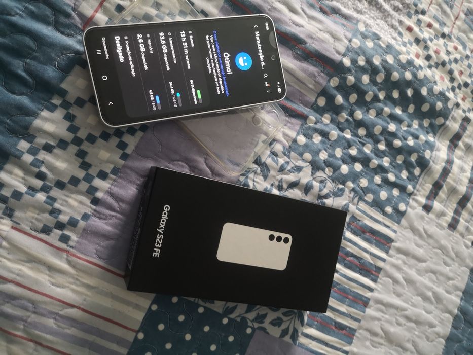 Samsung s23 fe como novo