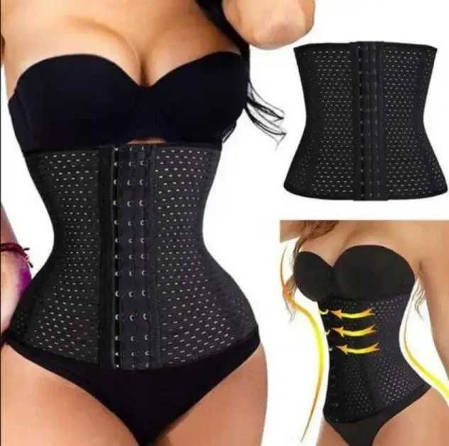 Корсет универсальный утягивающий черный Abdomen Waistband