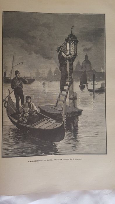 Semanário La Ilustracion Ibérica 1891 Ramon Molina