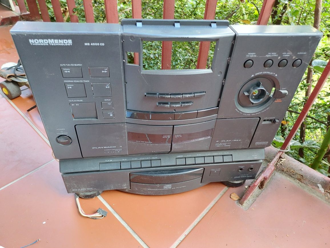 Wieża lo-fi - tylko mechanika , nordmende, retro