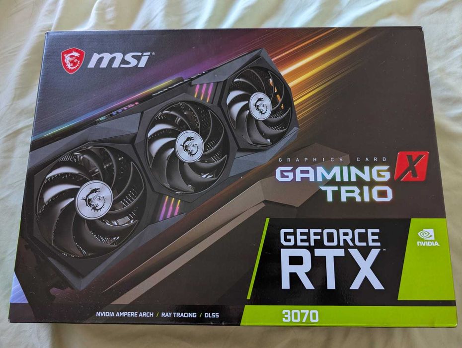 NVIDIA GeForce RTX 3070 gaming x trio