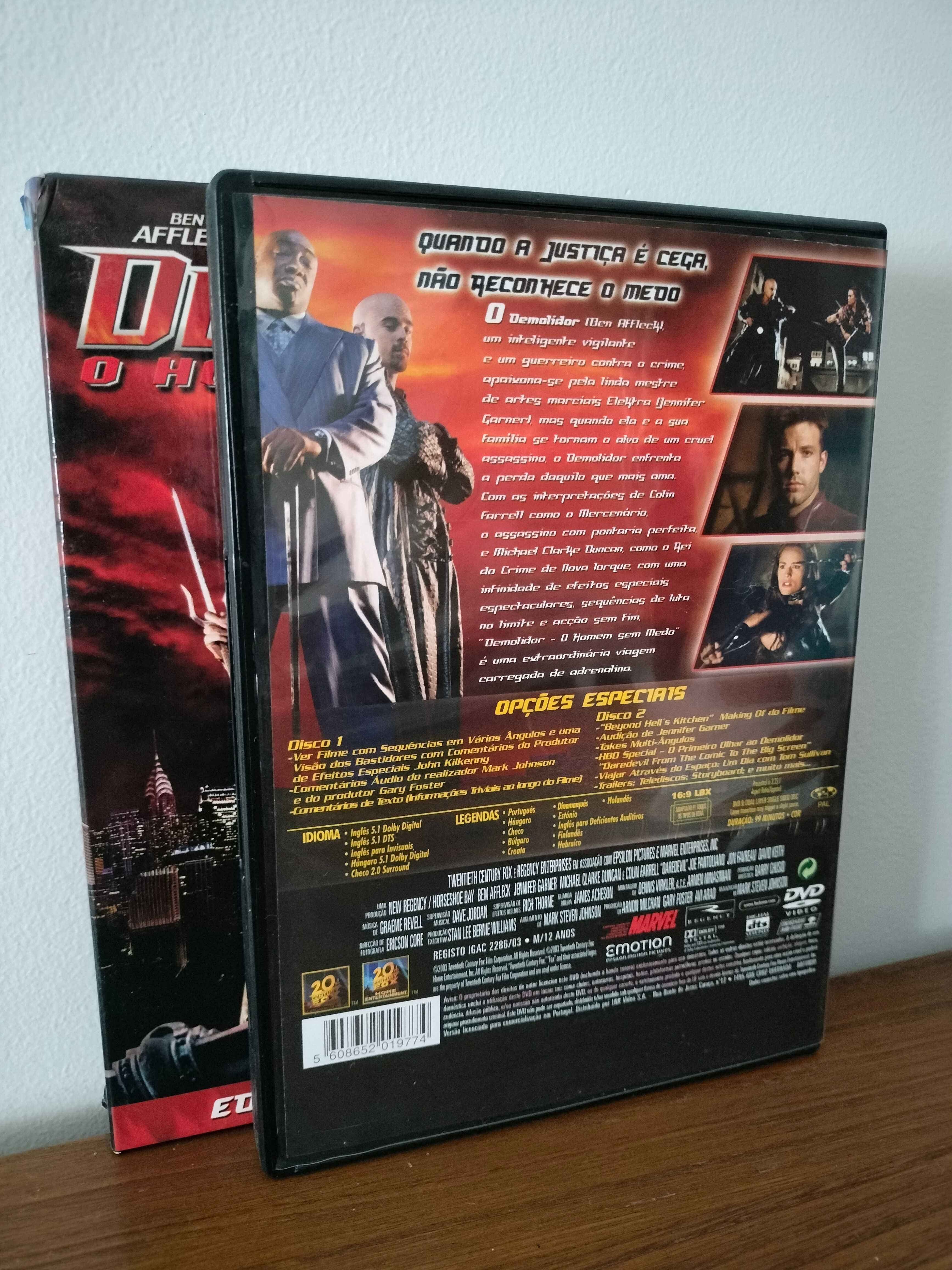Filme DVD: Demolidor O Homem Sem Medo - Daredevil (Keepcase)