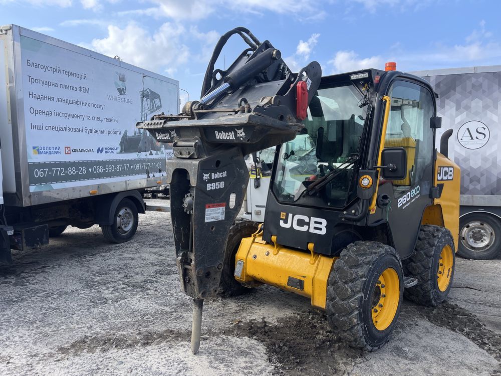 Послуги Оренда Бобкет bobcat, JCB мінінавантажувач, минипогрузчик