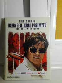 Barry Seal Król przemytu Film DVD + książka Nowy w folii