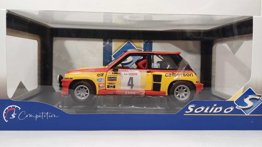 1/18 Renault 5 Turbo Tour de Corse - Solido Racing