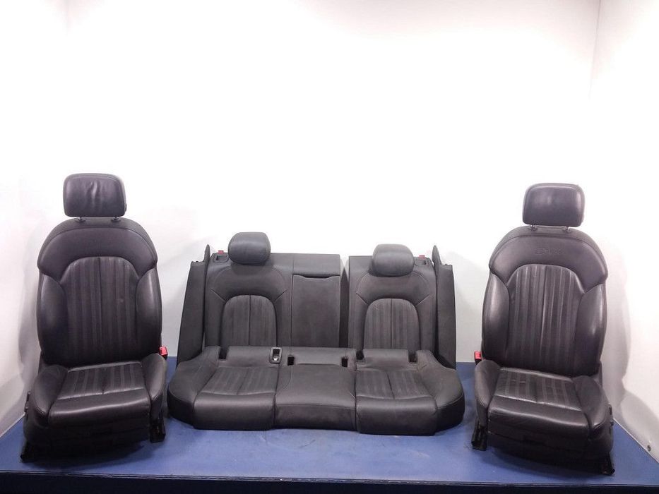 AUDI A7 I 4G FOTELE KANAPA KOMPLET SKÓRZANE S-LINE