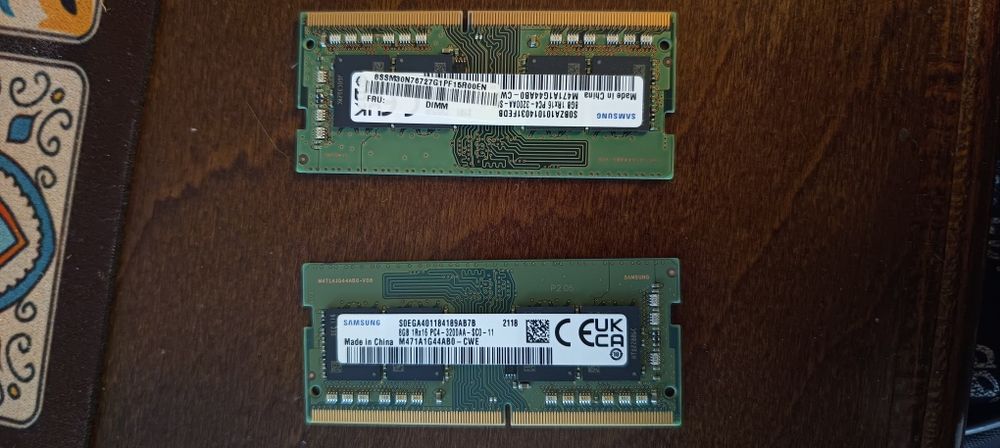 Pamięć Samsung 16gb 2x8gb ddr4 sodimm 3200MHz