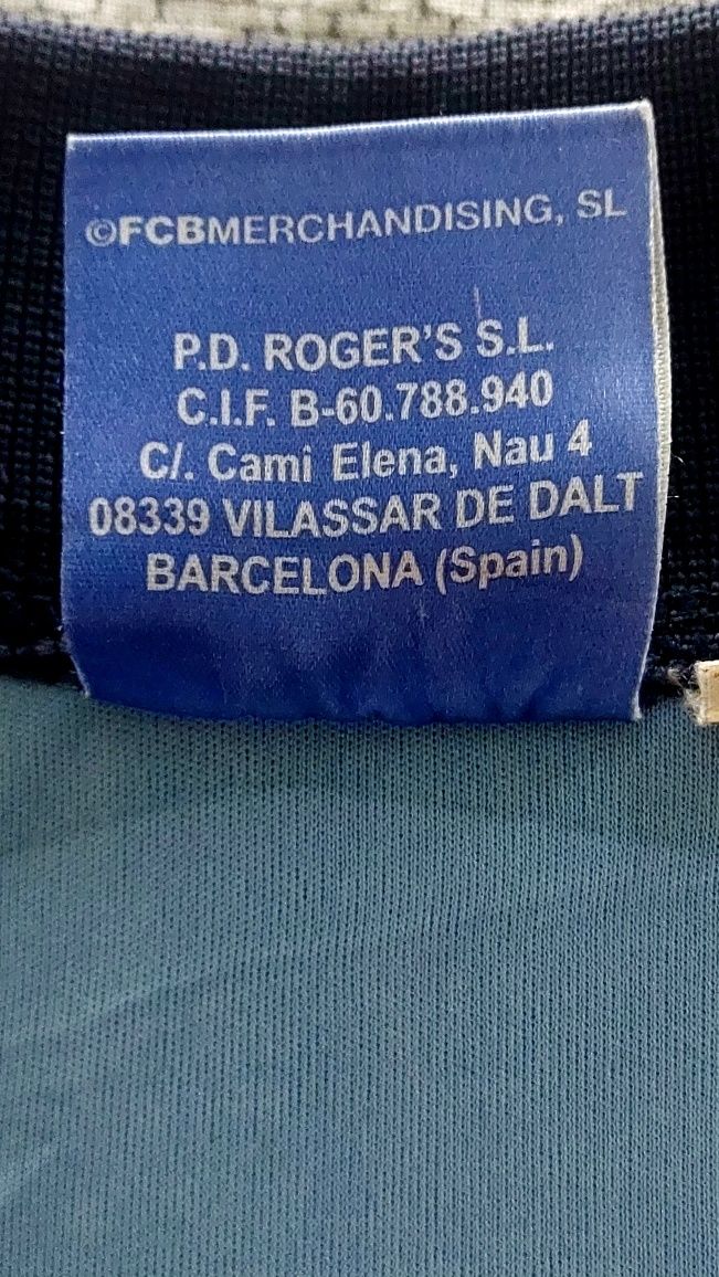 Koszulka  klubu  Barcelony  rozmiar S rozm.  156