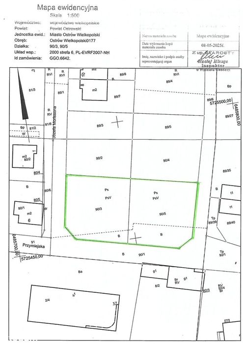 Przymiejska - 2 działki budowlane na sprzedaż 737 i 773 m kw.