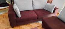 Sofá 3 lugares c chaise long