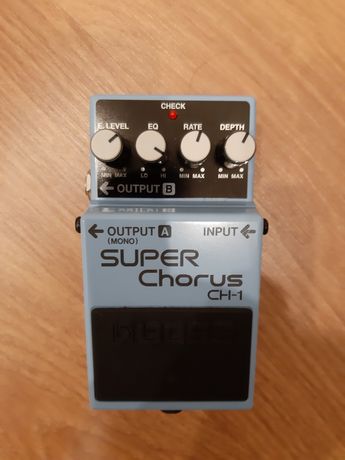 Pedal de efeitos de guitarra Boss Super Chorus CH-1