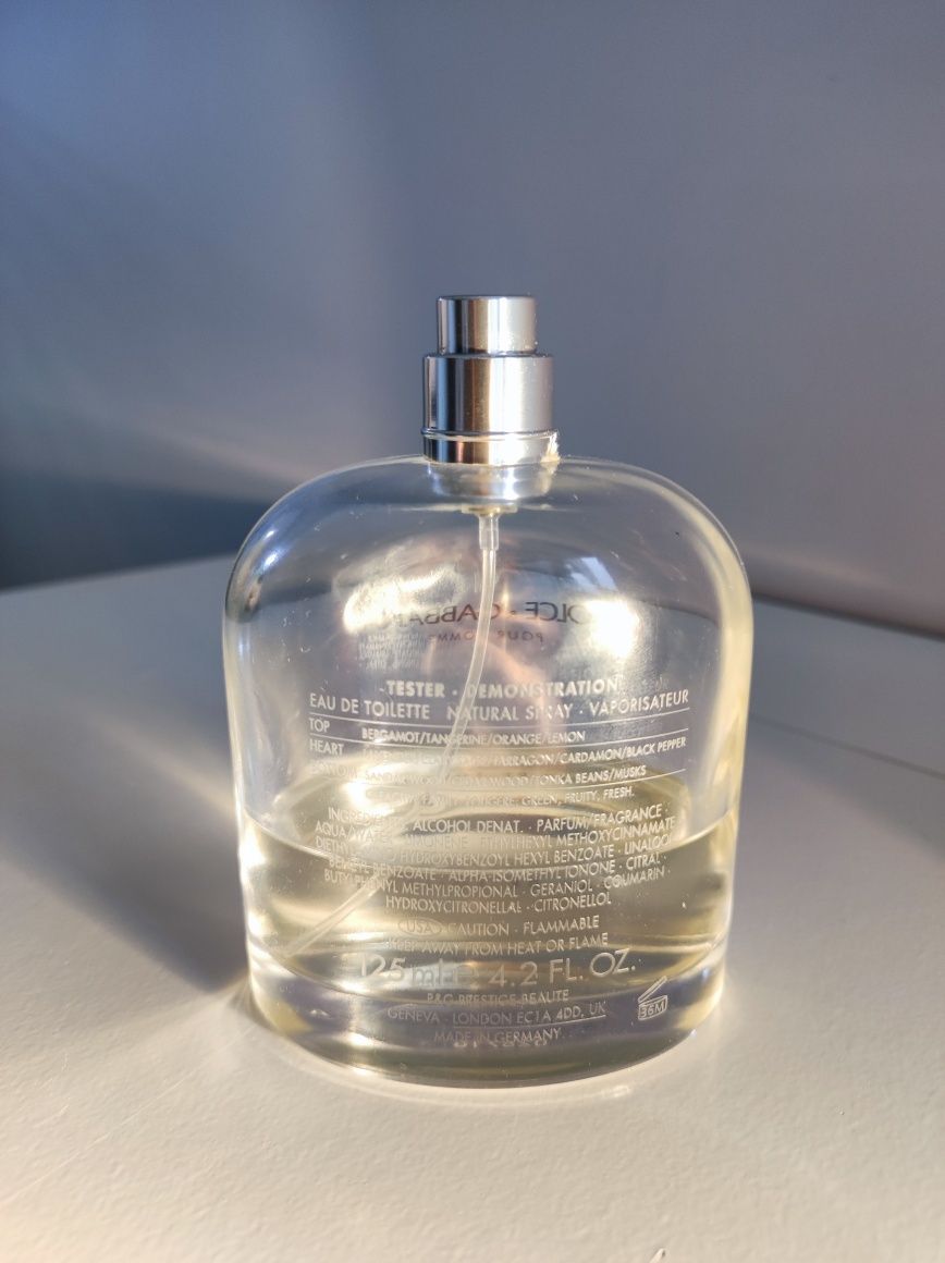 Dolce& Gabbana Pour Homme woda toaletowa dla mężczyzn