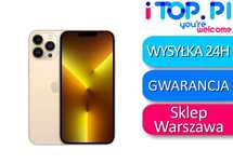 iPhone 13 Pro 128gb Złoty KL. PREMIUM Sklep WaWa Muranów Gwar 12 mies