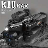 Квадрокоптер дрон K10 Max Drone HD Triple Camera