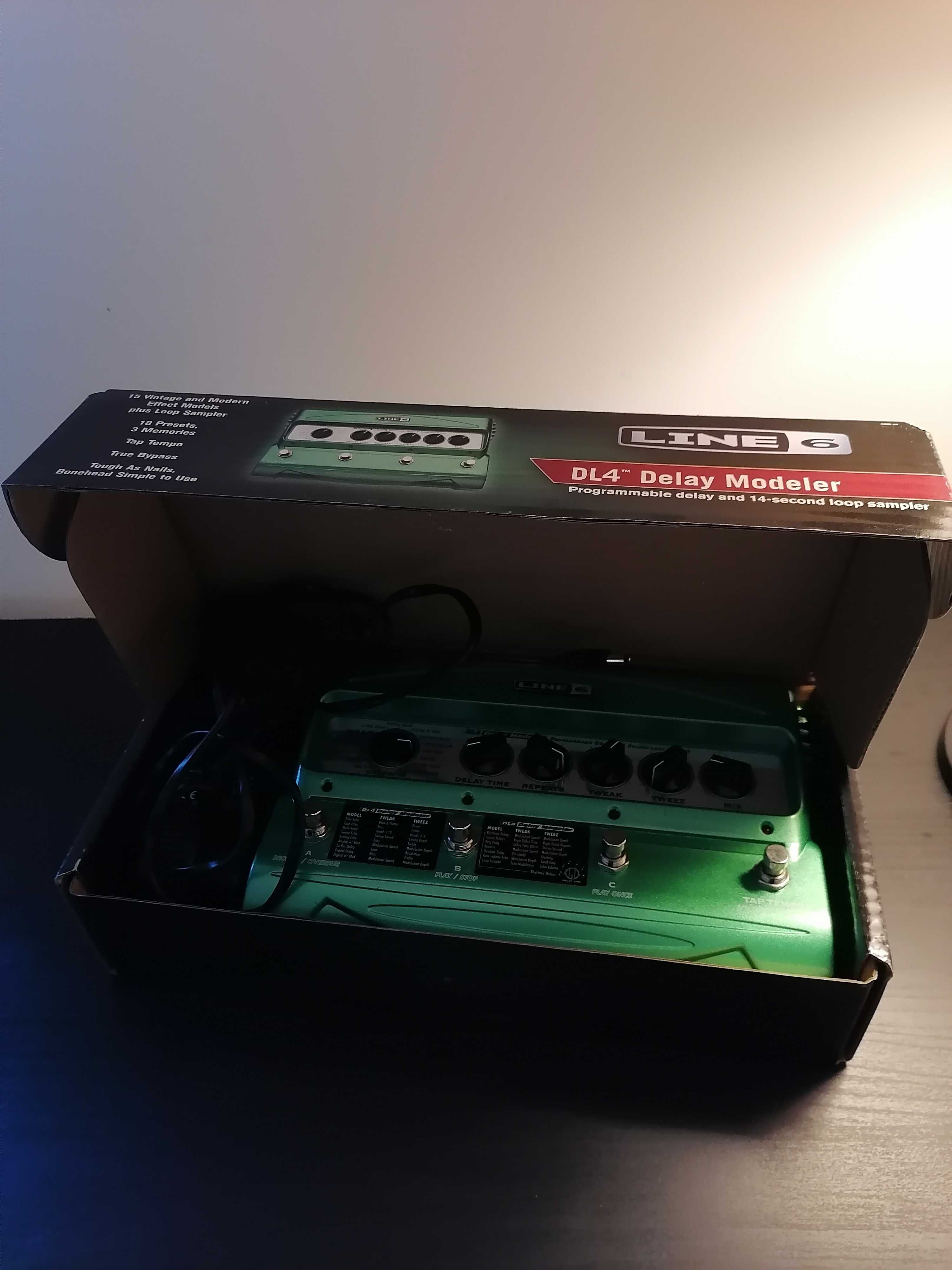 Line 6 DL4 (NOVO - na caixa) + transformador