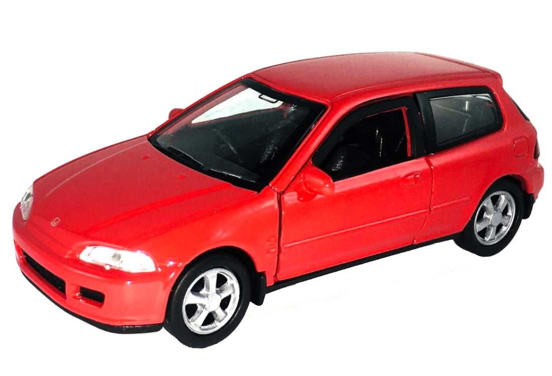 Honda Civic model WELLY 1:34 czerwony