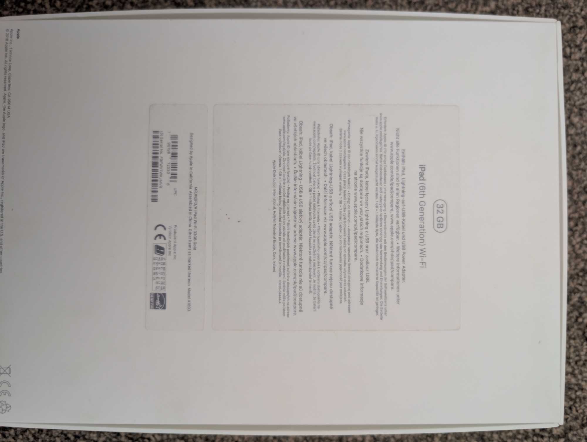 Apple iPad 6th gen 32 GB