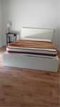 Esteutura de Cama Malm branca