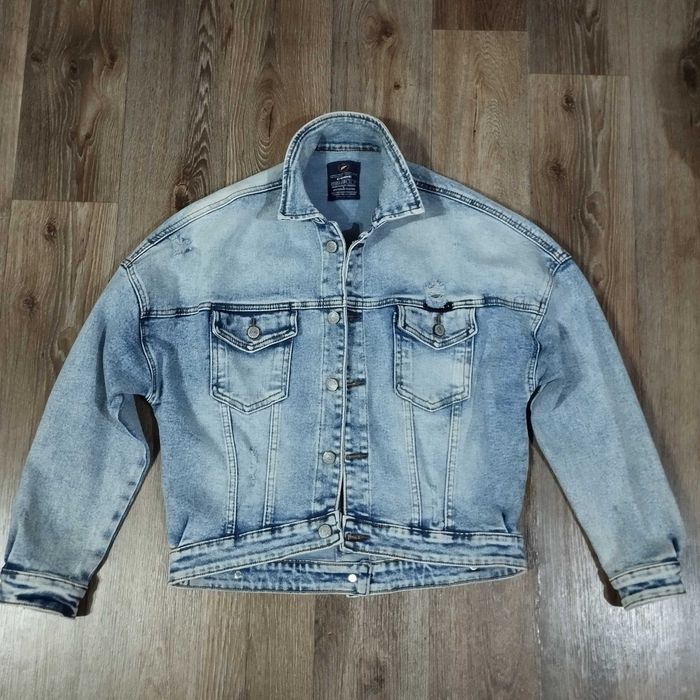 Жіноча джинсова куртка женская куртка розмір S Relucky