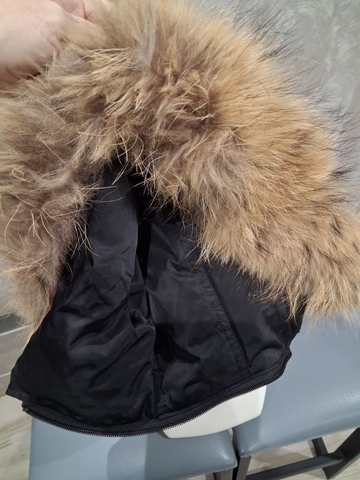 Kaptur z  pięknym lisem jenota