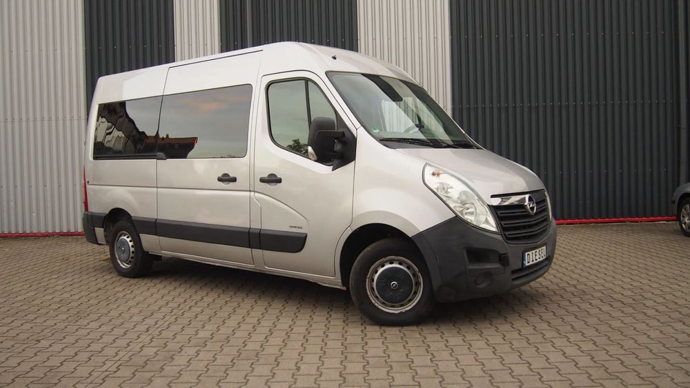 Opel Movano 9 Osobowy* Klimatyzacja* Niski Przebieg* EURO 5