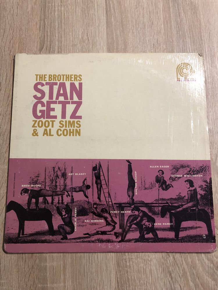 Stan Getz Zoot Sims Al Cohn The Brothers USA Winyl VG+++