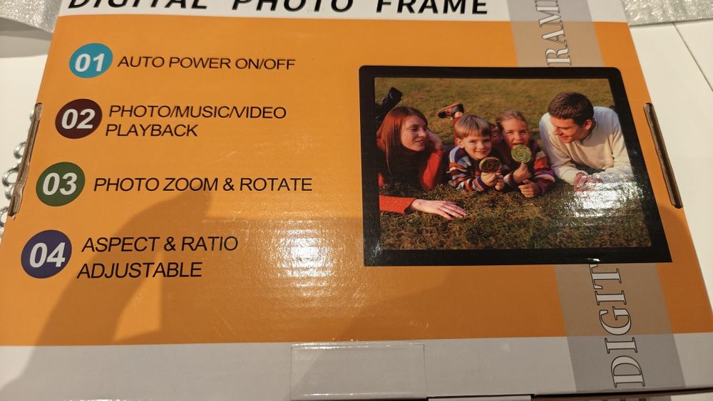 Ramka cyfrowa do zdjęć.