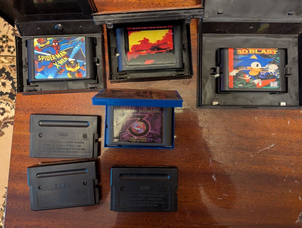 Sega mega drive картриджі