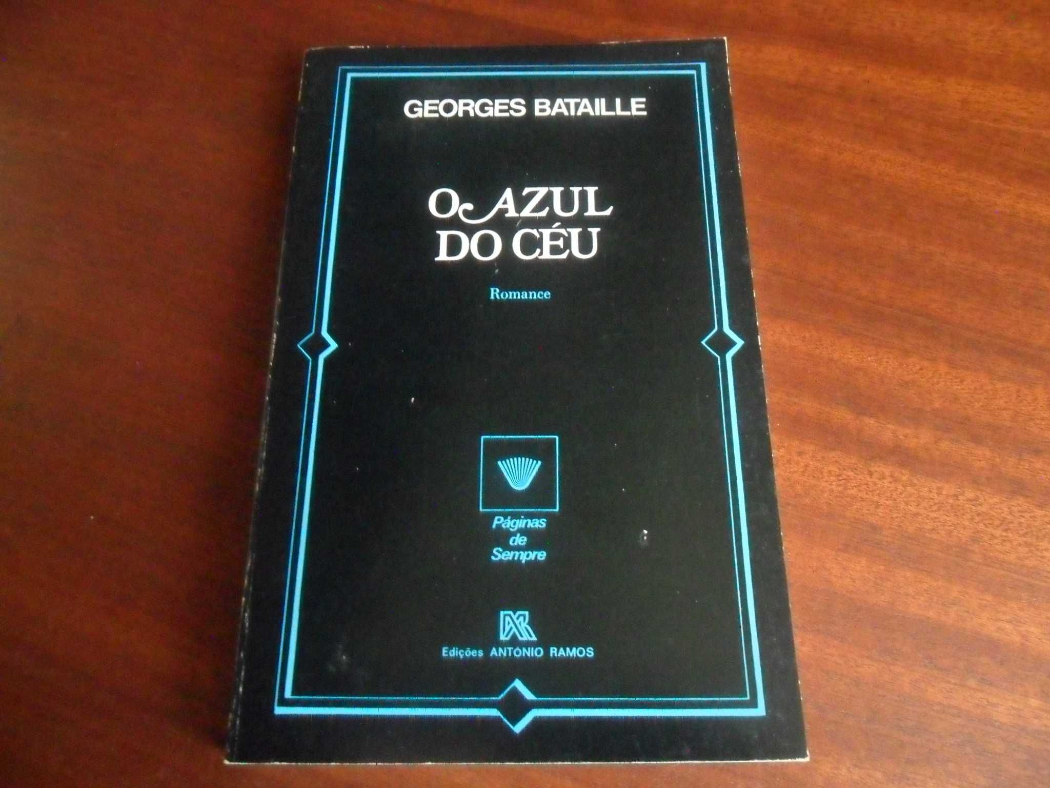 "O Azul do Céu" de Georges Bataille - 1ª Edição de 1978