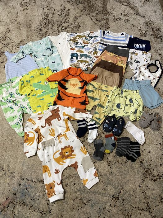 Набір одягу для хлопчика 0-3 м НОВИЙ одяг на літній сезон