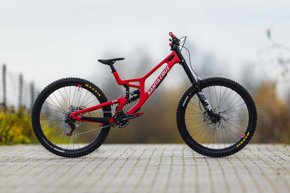Rower DH Santa Cruz V10 8 CC 29" GLOSS RED 2024 rozmiar XL downhill