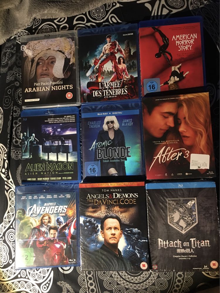 Vários Blu ray sem legendas em Português P1