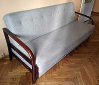 Sofa rozkładana szara