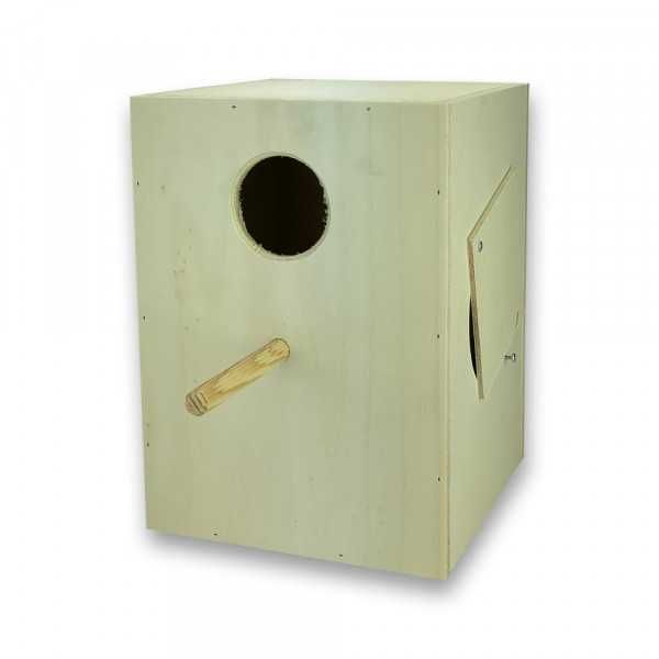 Ninho para Caturras – Madeira Contraplacada (22 x 22 x 32 cm)