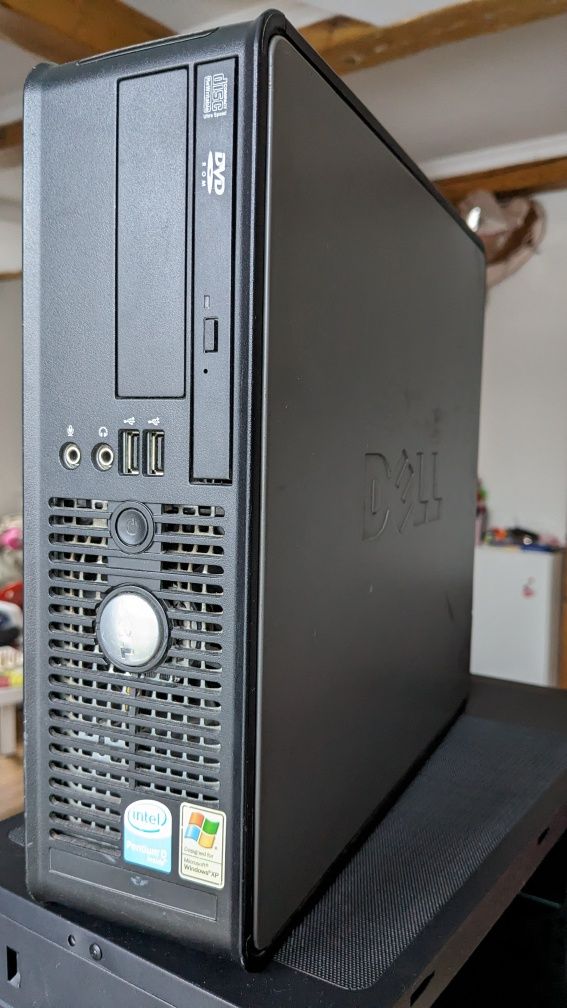 Dell Optiplex 745, Q6600, dużo RAM, Geforce, 320 GB, gry, czytaj opis