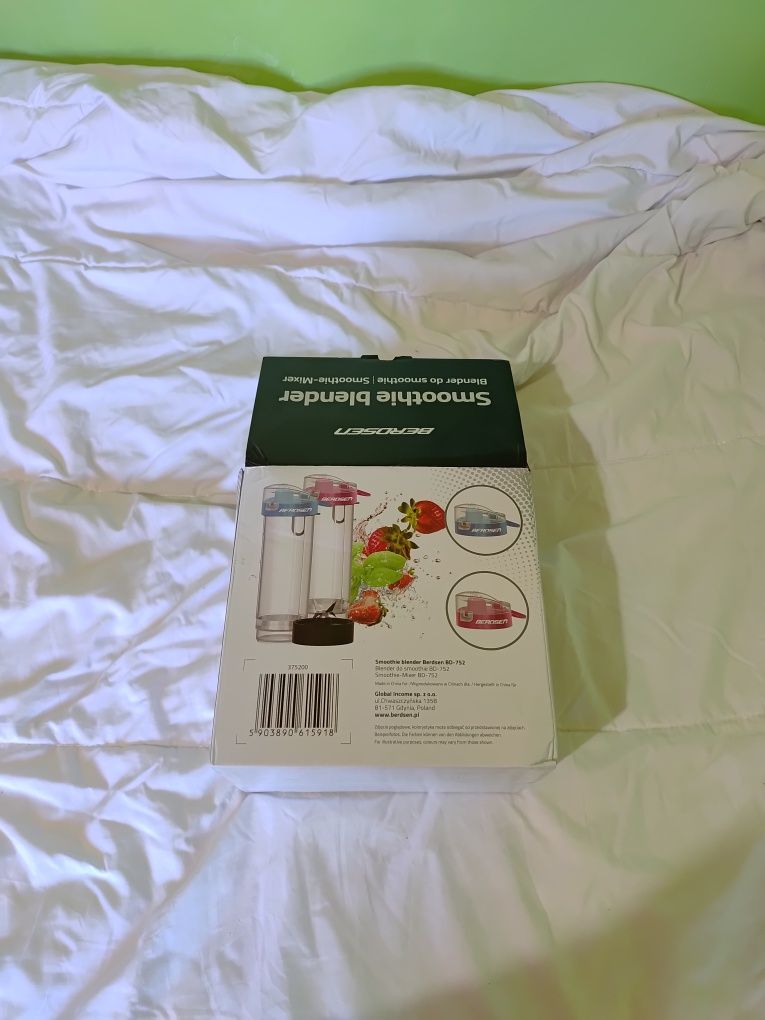 Blender do smoothie BERDSEN BD-752 – moc i wygoda w Twojej kuchni!