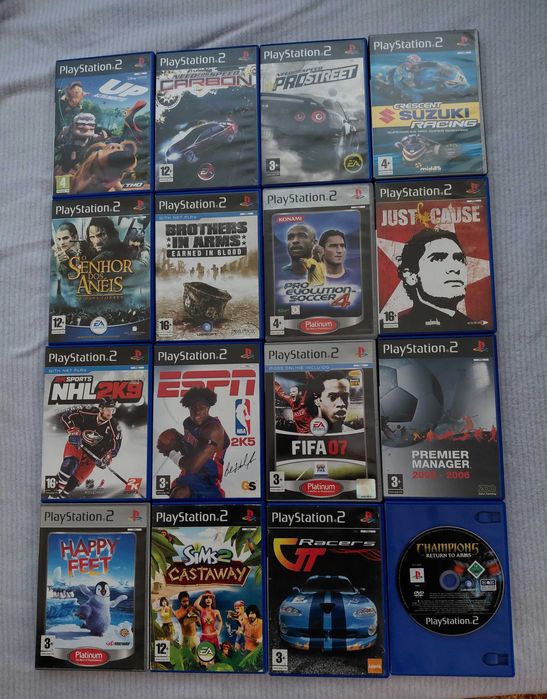Jogos playstation 2
