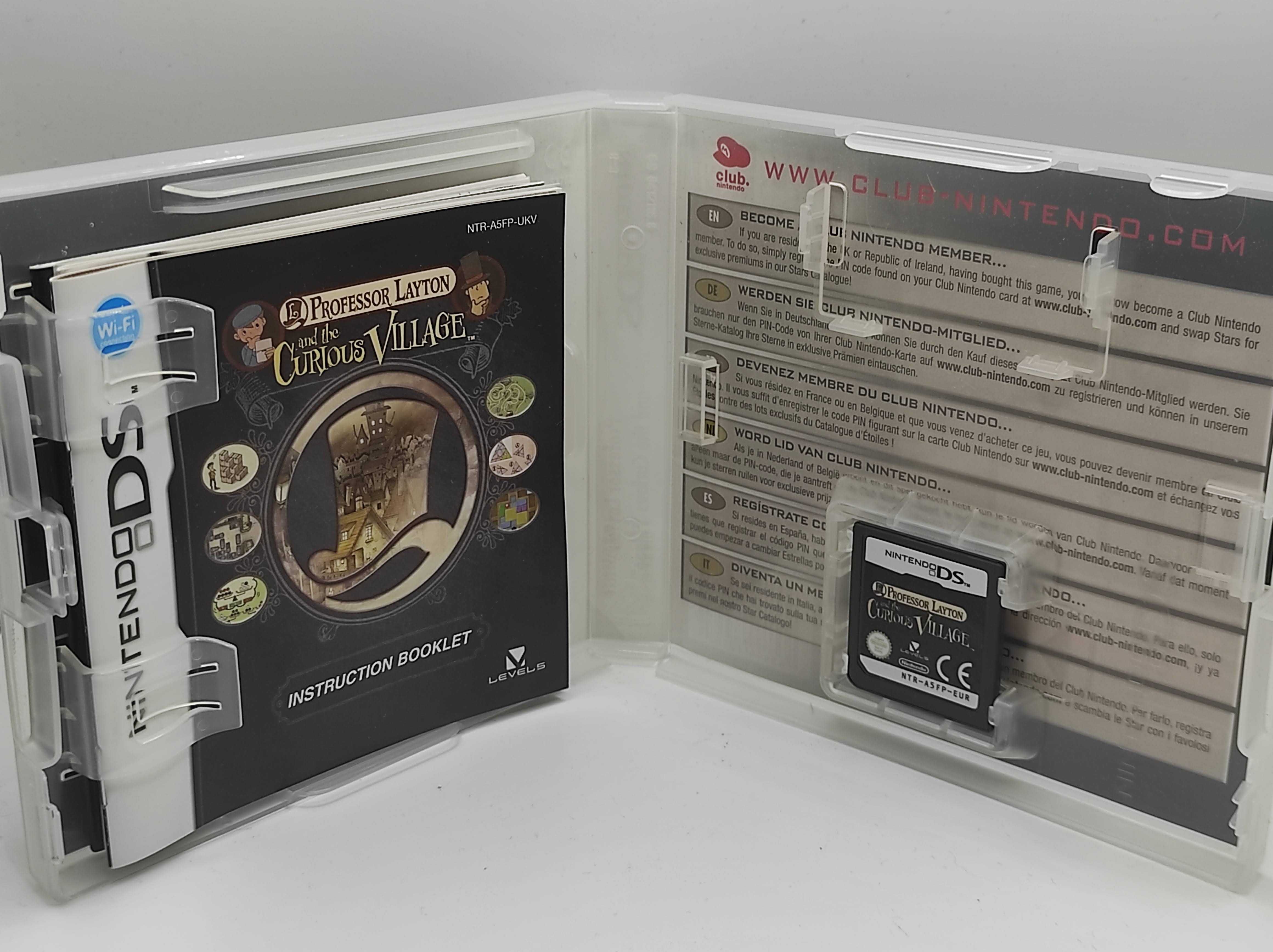 Professor Layton and The Curious Village Nintendo DS