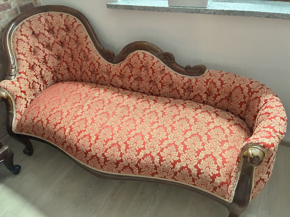 Szezlong barokowy, rokoko