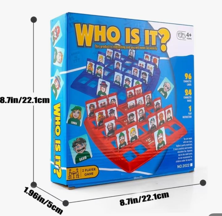 Настільна гра вгадай хто