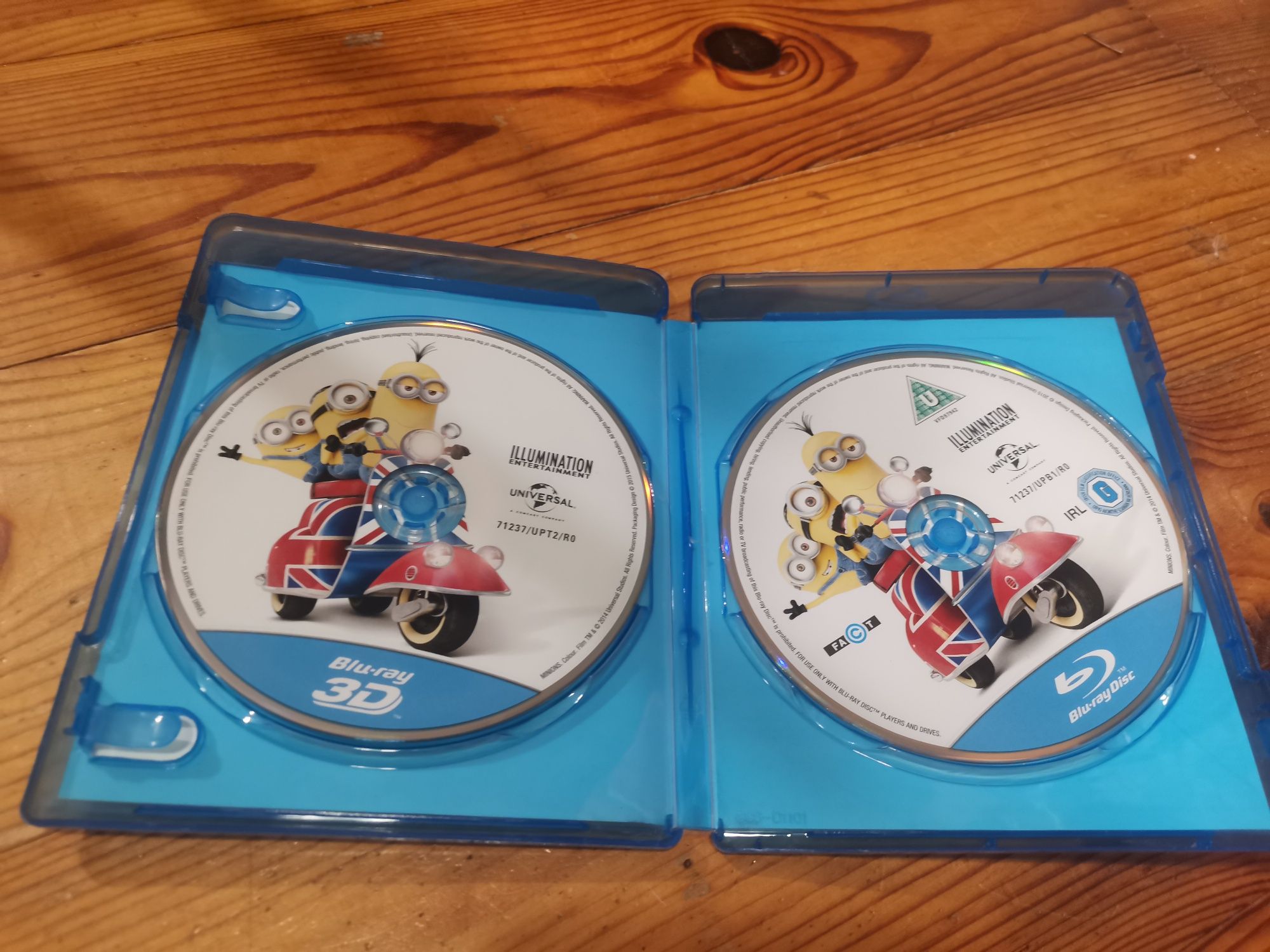 Minionki 3D blu-ray 2 plyty film