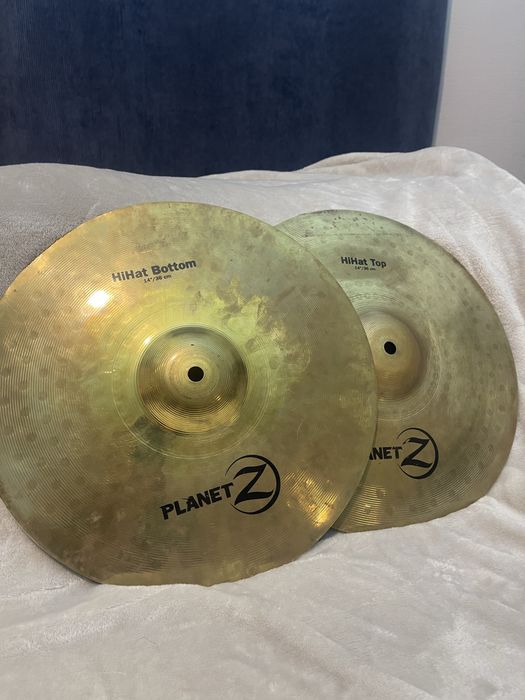 Тарілки Zildjian planet Z ( ride та hi-hat)