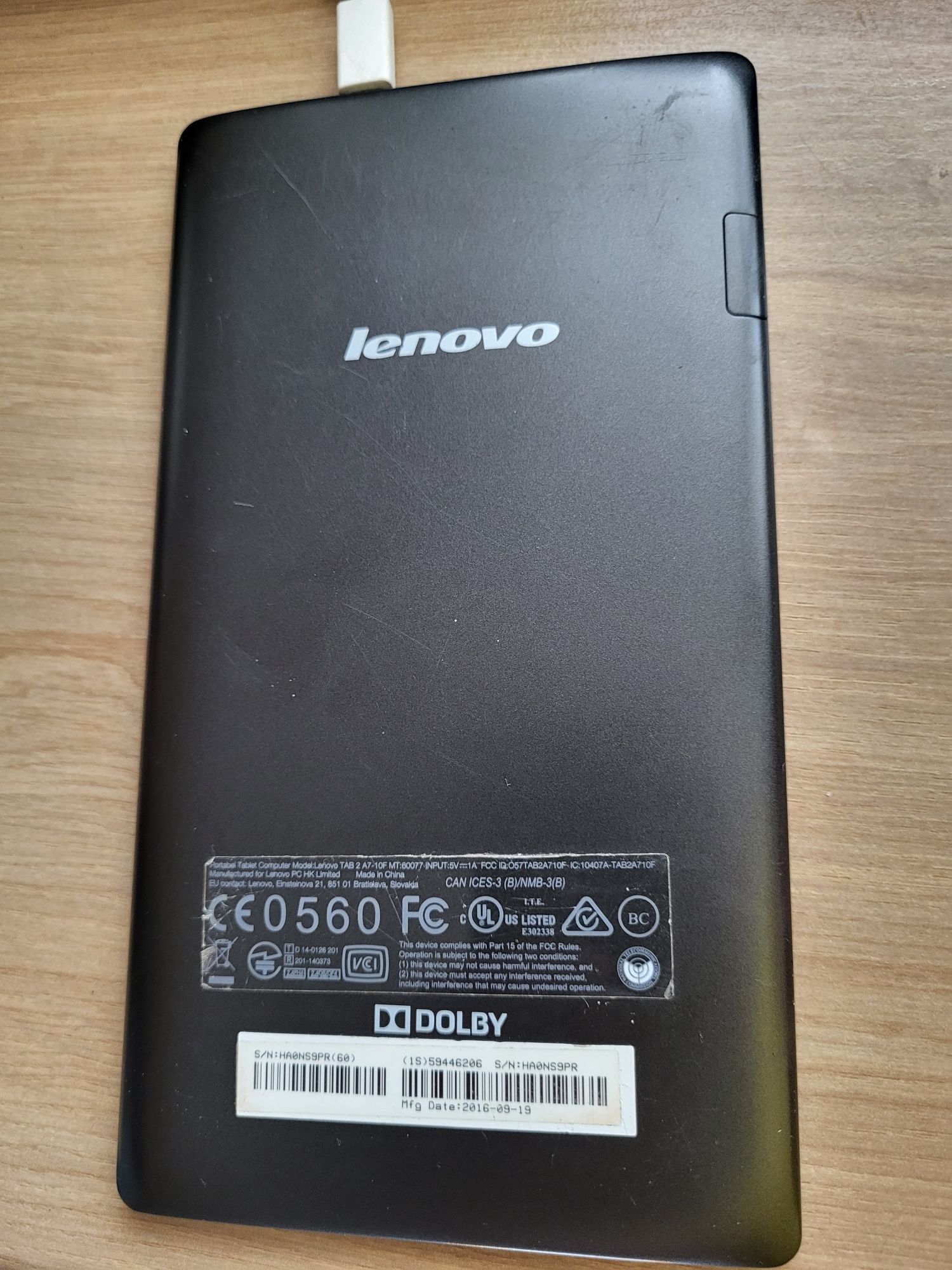 Tablet Lenovo Czarny