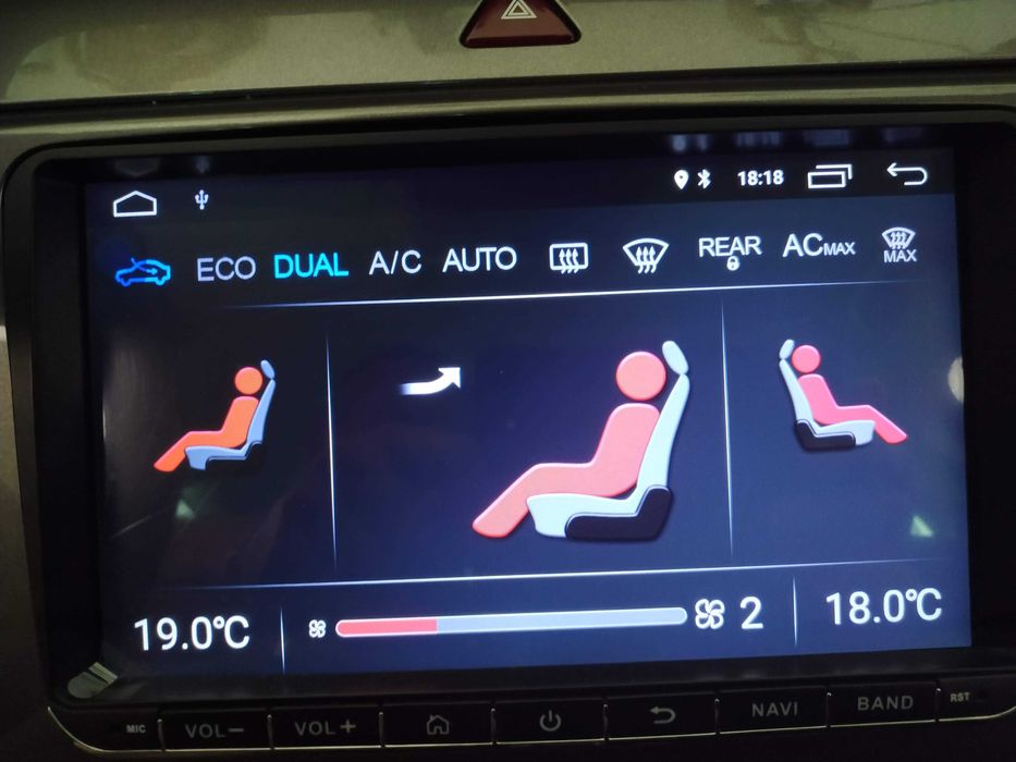 Магнітола VW Seat Skoda пассат Б6 тауран тігуан гольф джета